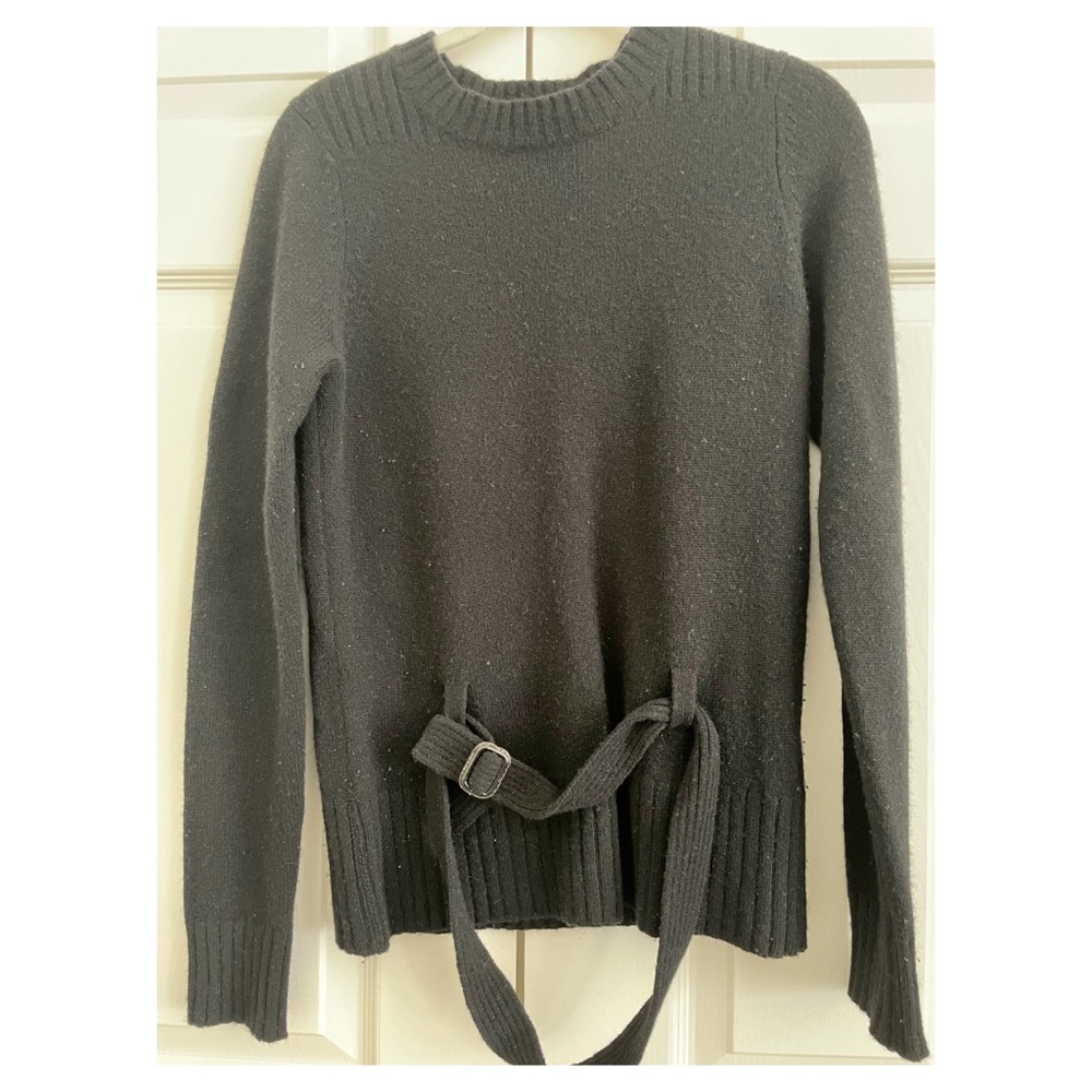 Black Cashmere Sweater - Small